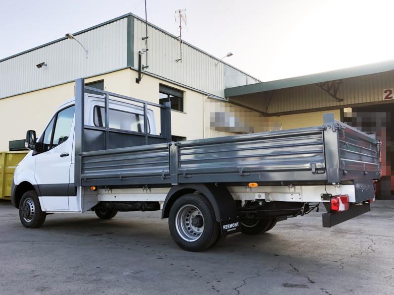 Mercedes Benz SPRINTER + Caja Fija Laterales Abatibles