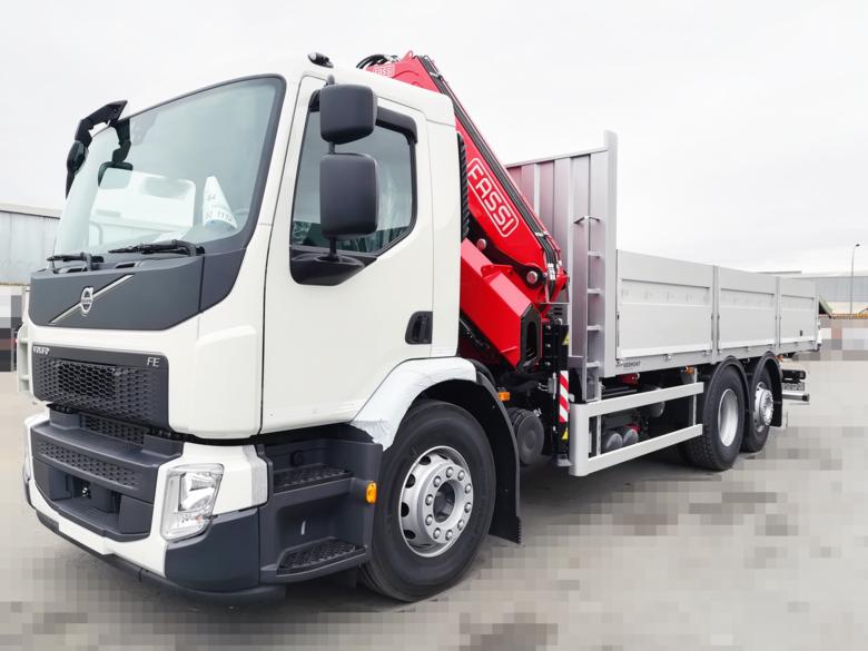 Volvo FE + Fassi F185A.2.26 XE-Dynamic + Caja Fija Abierta