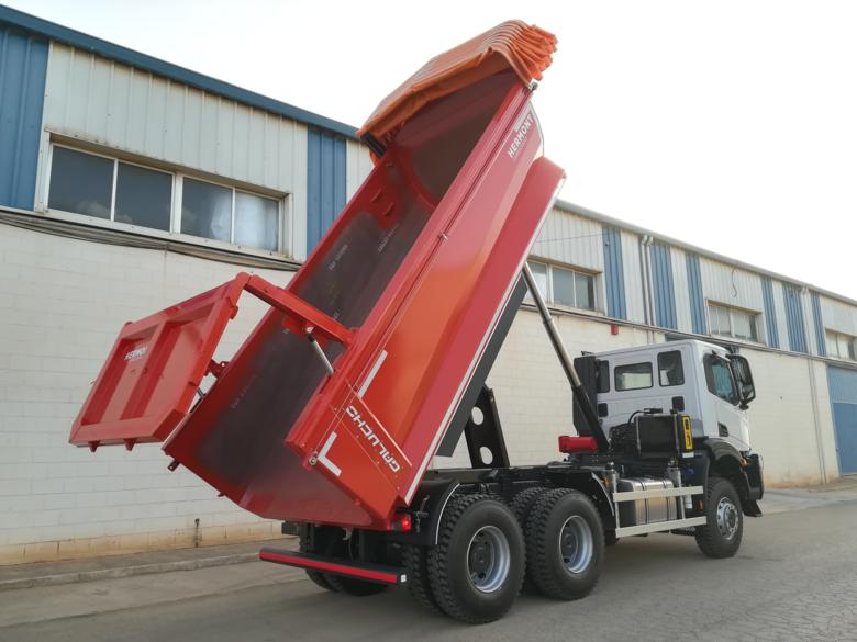 IVECO T-WAY AD 380TW + CAJA BASCULANTE GALUCHO