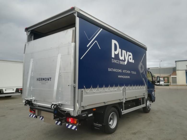 Fuso Canter 7C18 + Caja Aluminio Semi-lonas + Anteo F3CL10H