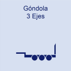 Góndola 3 ejes